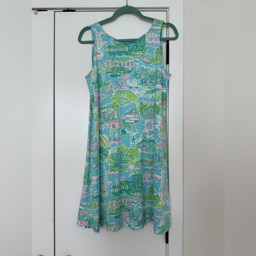 Lilly Pulitzer Philly themed dress